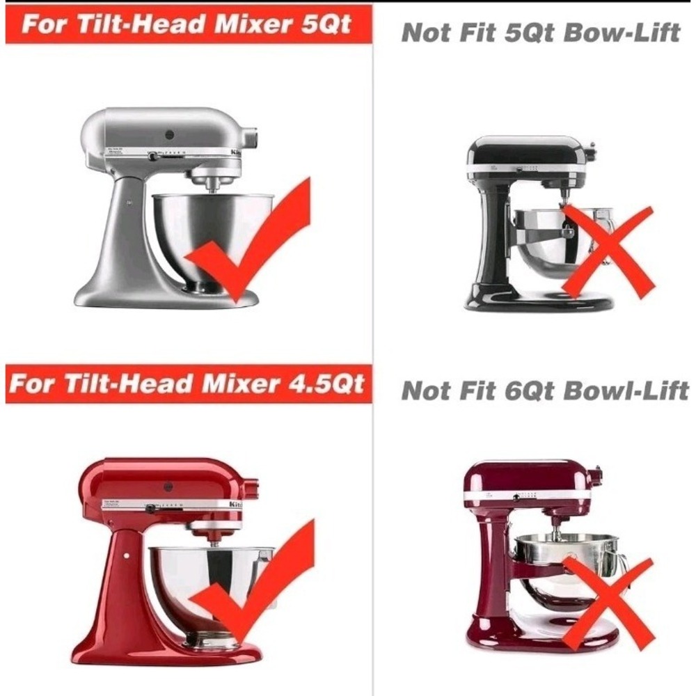 Stainless Steel Flat Beater Replacement for Aid 4.5-5 Qt Tilt-Head Stand Mixers - Picture 13 of 16